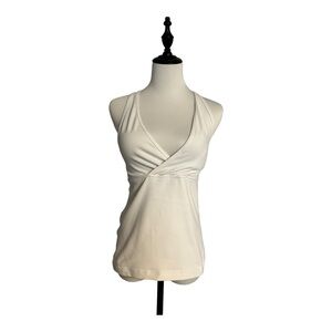 Lululemon White Tank Top Size 6